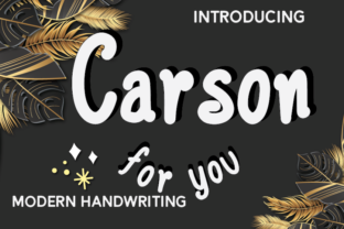 Carson: The Handwritten Font That Elevates Your Brand