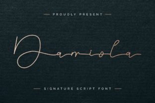 Damiola: A Handwritten Font That Elevates Branding