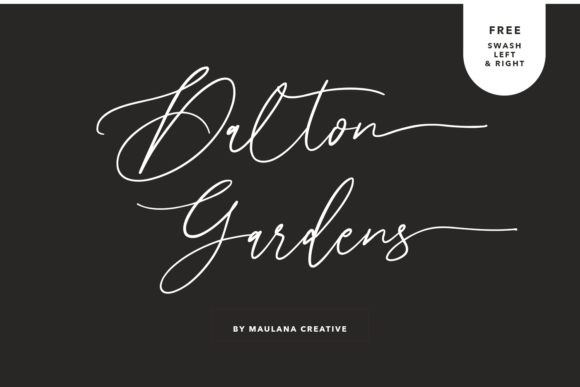 Font Choice That Elevates Web Design: Dalton Gardens