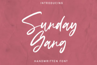 Font Choice That Matters: Sunday Gang for Campaign Clarity