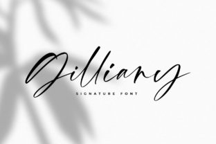 Gilliany: A Script Font for Modern Branding