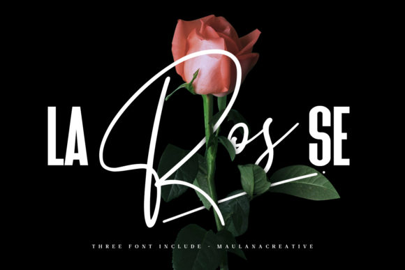 La Rosse: A Script Font That Balances Elegance and Modernity