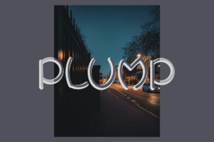 Plump: The Friendly Font for Every Craft Project