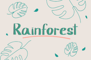 Rainforest Font for Polished Branding