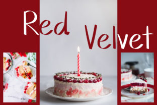 Red Velvet Font for Branding Projects