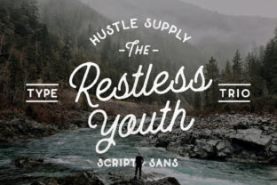 Restless Youth: A Font That Elevates Branding with Style