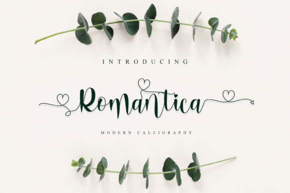 Romantica: A Sweet Script Font for Web Design