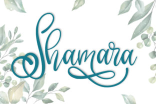 Shamara: A Light Script Font for Modern Web Design