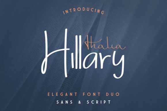 Thalia Hillary: A Font That Speaks in Style