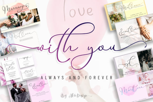 With You: A Font That Elevates Branding