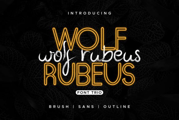 Wolf Rubeus: A Font That Breathes Life Into Branding