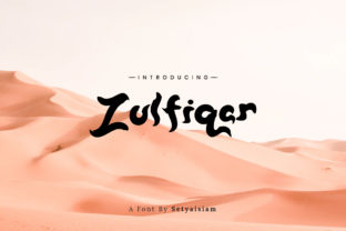 Zulfiqar: A Font That Elevates Your Digital Brand